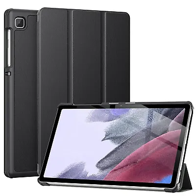 Case For Samsung Tab A7 Lite 8.7 Inch 2021 Leather Smart Flip Magnetic Cover UK • £8.44
