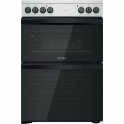 £369 • Buy INDESIT ID67V9HCCX/UK 60 Cm Electric Ceramic Cooker S/Steel Ex Display  HW180045