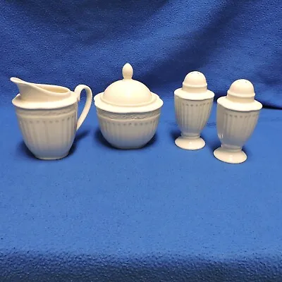 Mikasa Italian Countryside Creamer Sugar Bowl Salt & Pepper Shakers • $37.99