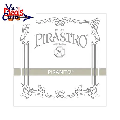 Pirastro Piranito Violin D  String 4/4 Chrome Medium  • $11.16