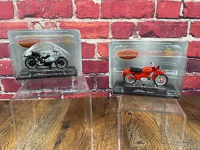 Lot Of 2 - MOTO GUZZI ZIGOLO & QUATTRO CILINDRI 500 - 1/24 Scale Die-Cast Model • $49