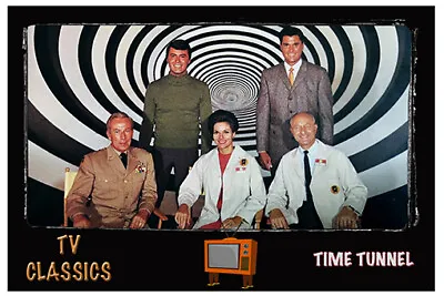 4 X 6  Magnet   Time Tunnel - TV Show- ..CAST • $5.35