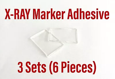 $14.99 • Buy XRAY Marker Adhesive Washable 3 Set (6 Pieces) X-Ray Radiology