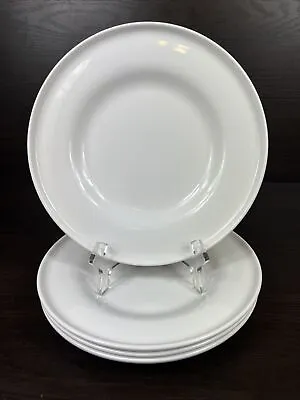 4 NWT IKEA Trivsam White Deep Rimmed 9  Salad Plates • $68.35