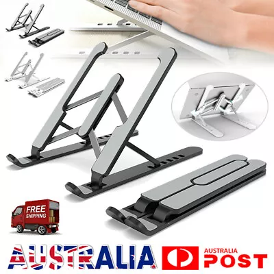$11.32 • Buy New Adjustable Folding Laptop Stand Notebook Bracket Portable Tablet Holder
