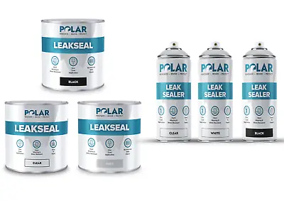 £36.99 • Buy Polar Leak Seal Paint/Spray, Waterproof Roof Sealer, Leaks, Cracks & Roof Repair