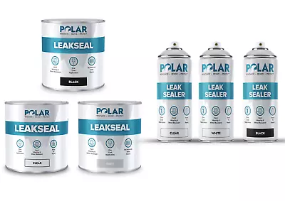 £36.99 • Buy Polar Leak Seal Paint/Spray, Waterproof Roof Sealer, Leaks, Cracks & Roof Repair