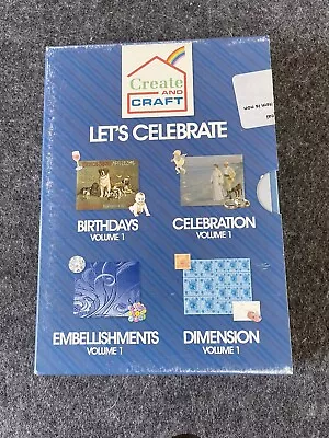 Create And Craft 4 Cds …let’s Celebrate • £4.99