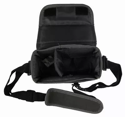 JVC Camcorder Camera Bag Padded Pouch Soft Case Black W/Shoulder Strap 6 X3 X3  • $9.95