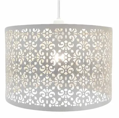 Modern Chandelier Ceiling Light Shades Acrylic Crystal Droplet Pendant Lampshade • £15.45