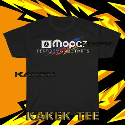 New Shirt Mopar Performance Part Unisex Logo Men's Black T-Shirt Size S To 5XL • $26.49