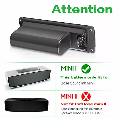 Battery For Bose Soundlink Mini 1 Speaker 413295 061384 061385 061386 061834 22W • $34.95