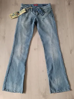 £64.90 • Buy Women's Indian Rose  Jeans Blue Color Size W 27x 34 NEW