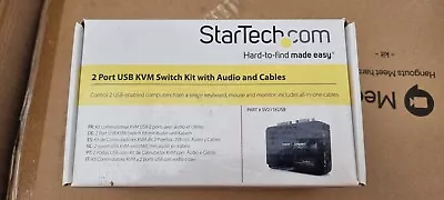 StarTech.com 2 Port USB VGA KVM Switch 3.5 Mm Stereo  • £20