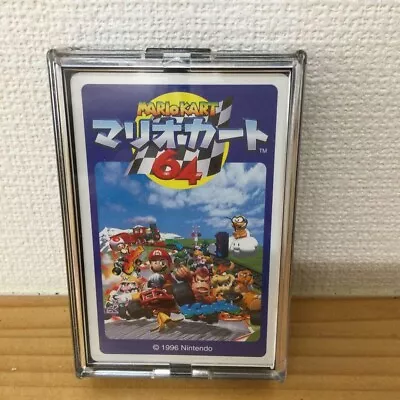 Mario Kart 64 Playing Card Deck Japan Nintendo 1996 Rare • $58