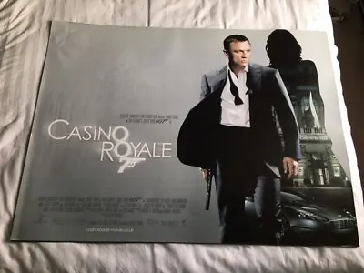 James Bond Casino Royale Ds Quad Poster • £35