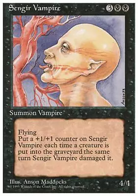 Sengir Vampire - Near Mint English MTG 4th Edition • $1.69