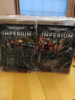 Warhammer 40k Imperium Issues #28 And #29 - Necron Warrior And Scarab Miniatures • £27
