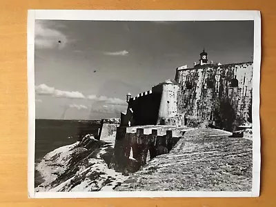 RARE CUBAN MONUMENT Morro Castle Puerto Rico Kansas City Star News Service Photo • $20