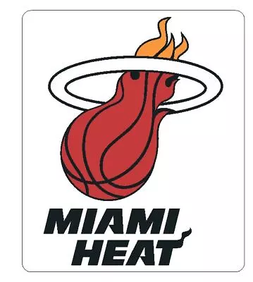 Miami Heat NBA Basketball Sticker Decal S82 • $3.95