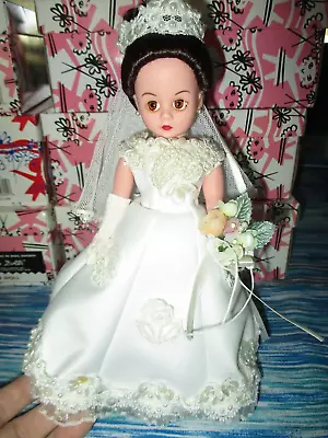 Madame Alexander Bride Doll  Contemporary Bride Brunette BEAUTIFUL • $45