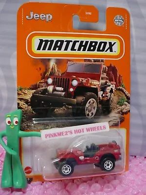 2021 Matchbox 1948 WILLYS JEEP #76/100☆red☆ ☆ Metal☆1/64 Vehicle  • $2.76