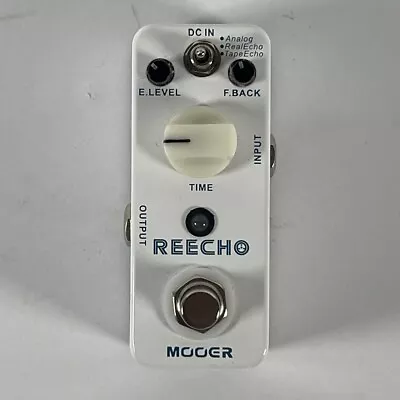 Mooer Reecho Echo Mini Guitar Pedal Tested Working Compact Pedal Free Shipping • $29.57