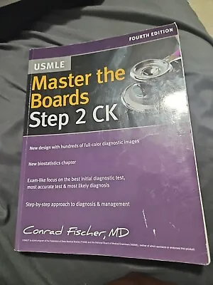 Master The Boards USMLE Step 2 Ck By Fischer Conrad • $20