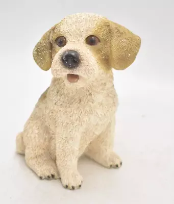 Vintage Jack Russell Terrier Dog Figurine Statue Ornament Decorative • £12.95