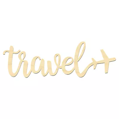 Travel Sign- Travel Sign With Airplane- Adventure Sign • $19.94