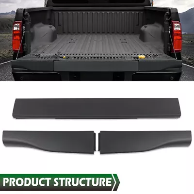 Fit For 08-16 Ford Super Duty F250 F350 Flex Step Tailgate Trim Cap Molding 3pcs • $30.29