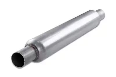 Street Pack - SP3522ST 3.5  Straight Round Glasspack Muffler 2  Center In/Out • $33.26