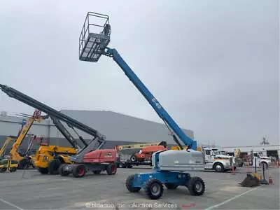 2015 Genie S-40 40' 4WD Diesel Telescopic Boom Lift Man Aerial Platform Bidadoo • $510