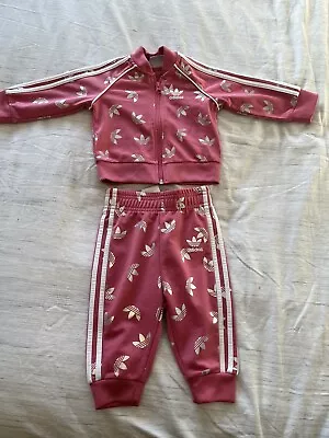 Baby Adidas Tracksuit 3-6 Months • £15