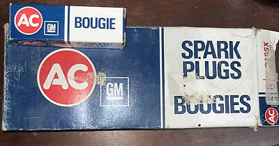 (8) NOS RARE🔥 Canadian Box AC GM Spark Plugs Acniter R46SX 5613516 Bougies • $59.99