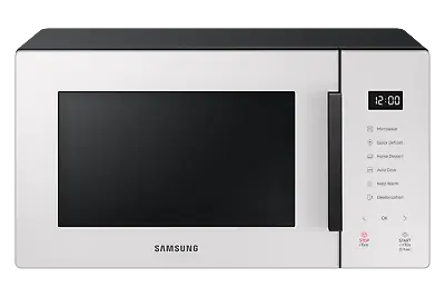 SAMSUNG MS23T5018AE/EU Glass Front 23 Litre Solo Microwave Cotta White Cloud • £185