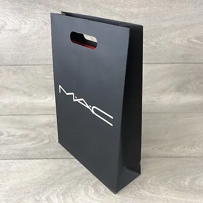 MAC Make Up Black Gift Bag | Medium (22 X 32 X 7.5cm) | Brand NEW | Free Postage • £5.99