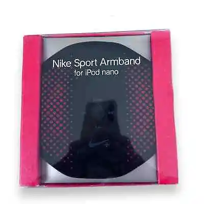 Nike Sport Armband For Apple IPod Nano 1-5 GEN Black & Red MSRP $29.00 New NIB • $9.95