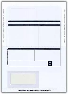 SageCompat SS Payslip Mailer Pk500 SE100 • £76.52