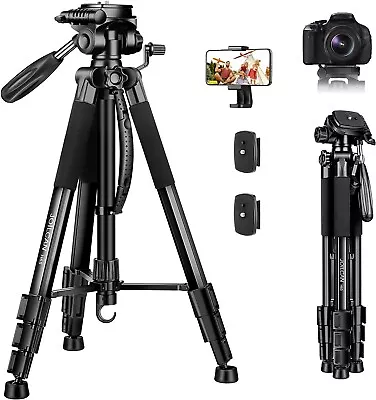 £20.35 • Buy JOILCAN Camera Tripod Lightweight Aluminum Travel Tripod Stand 11 Lbs Load