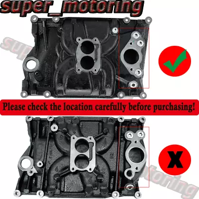 4.3l 2bbl Cast Iron Intake Manifold Replace Mercruiser #824324t02/volvo #3855805 • $184.95