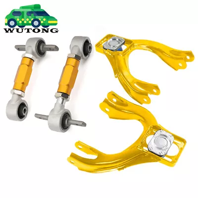 For Honda Civic 92-95 EG Integra Front Upper Control Arm + Rear Camber Kit Gold • $77.99