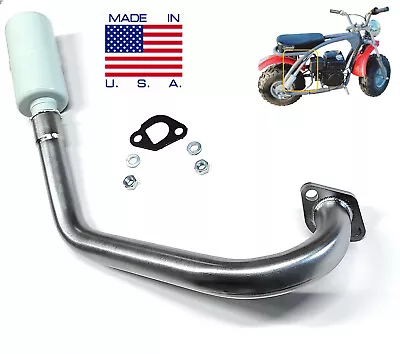 Exhaust With Muffler For: Coleman BT200X 196cc/6.5HP Gas Mini Bike. • $49.50