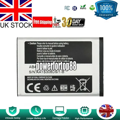 AB463446BU New Battery For Samsung SGH-B130 SGH-B300 SGH-B320 SGH-B500 SGH-B520 • £11.66