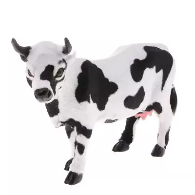 Cow Statue Indoor E Outdoor Garden Ornament Prop Model Figure Hunting • £9.65