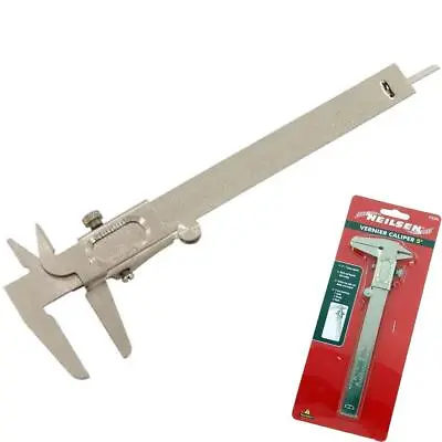 Neilsen 5  Metal Vernier Caliper Gauge Measuring Metric & Imperial Tool 125mm • £4.69