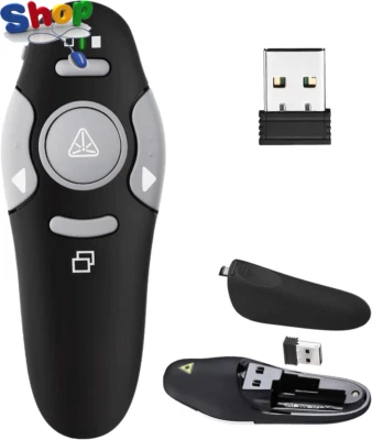 Presentation  Clickers   Red  Laser  Pointer  Pen   Clicker  For  Powerpoint  • £20.07