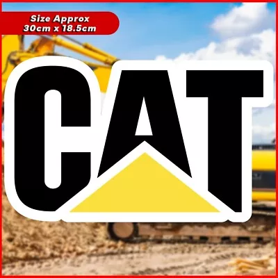 CATERPILLAR STICKER - CAT DECAL LARGE - Machinery Truck 4WD 4x4 Sticker Decal • $24.90