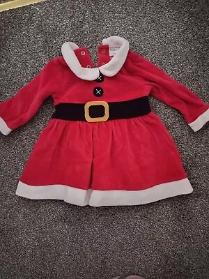 Christmas Dress Size 3-6 Months Mrs Clause • £3.50