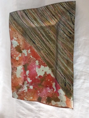 £8.50 • Buy Vincenza Collection Handmade Handpainted Rectangular Dish Made In Italy 